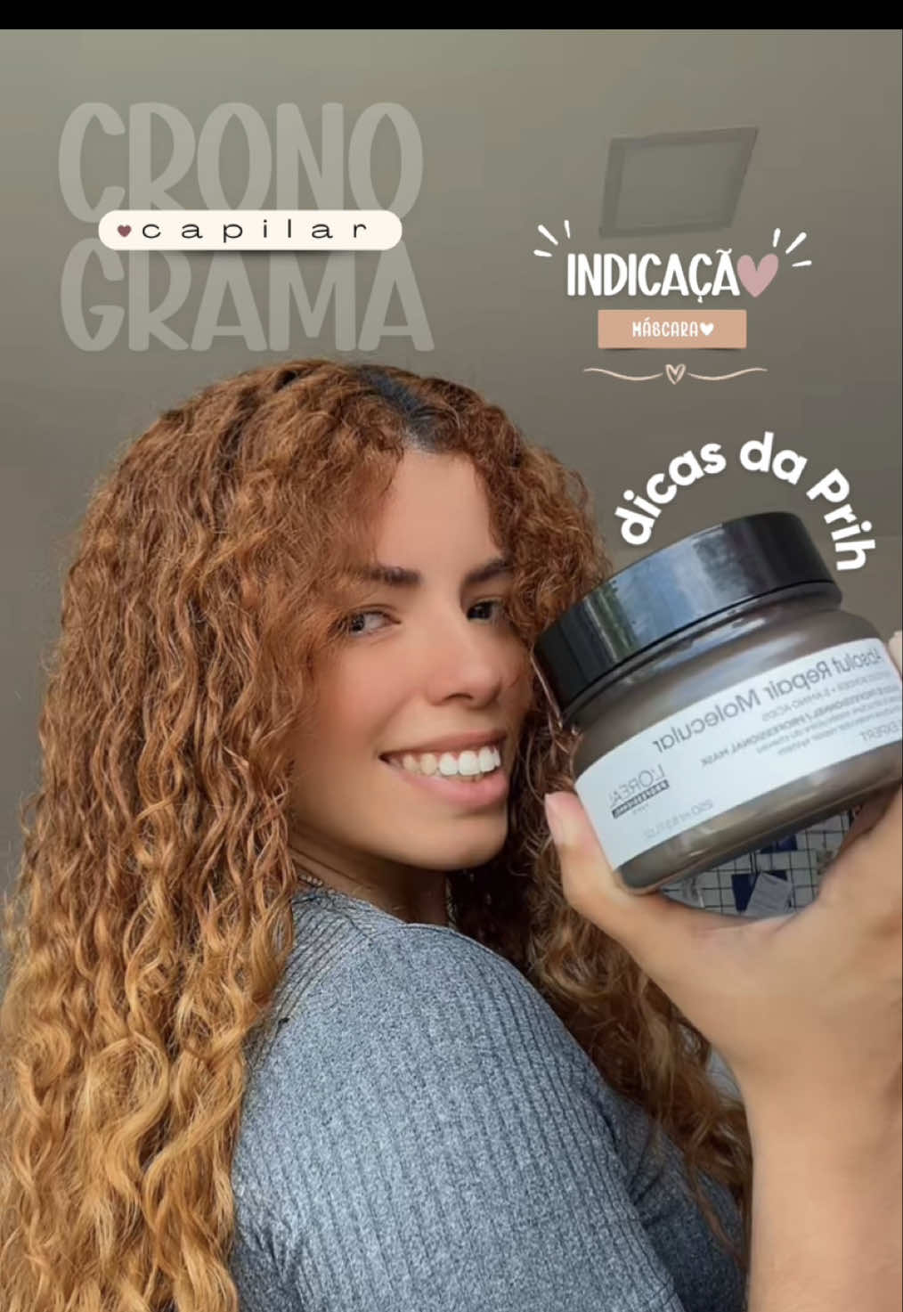 ✨ Reparando o cabelo em até 2 anos com @L’Oréal Professionnel ✨  . 🧖🏻‍♀️ Seus fios estão pedindo socorro? Com a máscara concentrada Absolut Repair Molecular, com tecnologia PRO, ela repara 2 anos de danos, reconstruindo a estrutura molecular do fio e devolvendo força, elasticidade e movimento.  . @L'Oréal Paris Brasil #absolutrepairmolecular #minhabelezavalemuito #belezamaisdiversa #bl_6e4d 