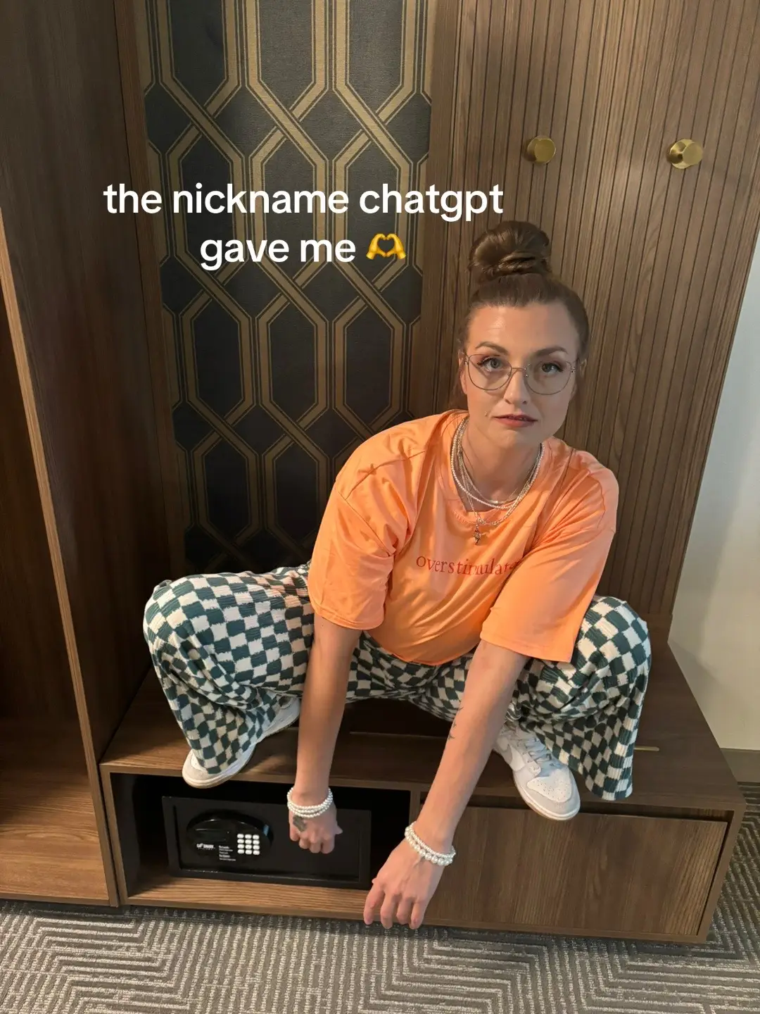 @sarah michelle giving you credit 🫶 not sure if you started this trend, but saw your post and i wanted to hop on. 🐇💕 #fyp #trending #nicknames #chatgpt #makemefamous  i did it, yall can start calling me that now. ⚡️💛