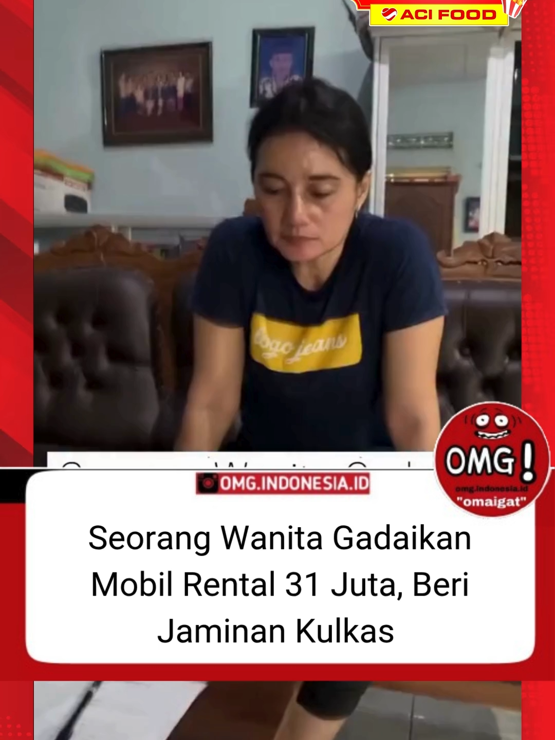 Seorang wanita di Wonogiri Rental mobil dua hari, tapi sampai dua minggu, mobilnya belum juga dikembalikan, ternyata di gadaikan 31 Juta di wilayah Sukoharjo Mobil tersebut sudah ditebus pemiliknya pakai uang pribadi. saat ditagih, wanita itu memberi jaminan kulkas kepada pemilik rental untuk mengembalikan uang 31 juta tersebut Makan gak perlu mahal, pake MANGAREK jadi lebih murah! 🌟 #acifood #acifoodmurah #ojolaci #ojekonlineaci