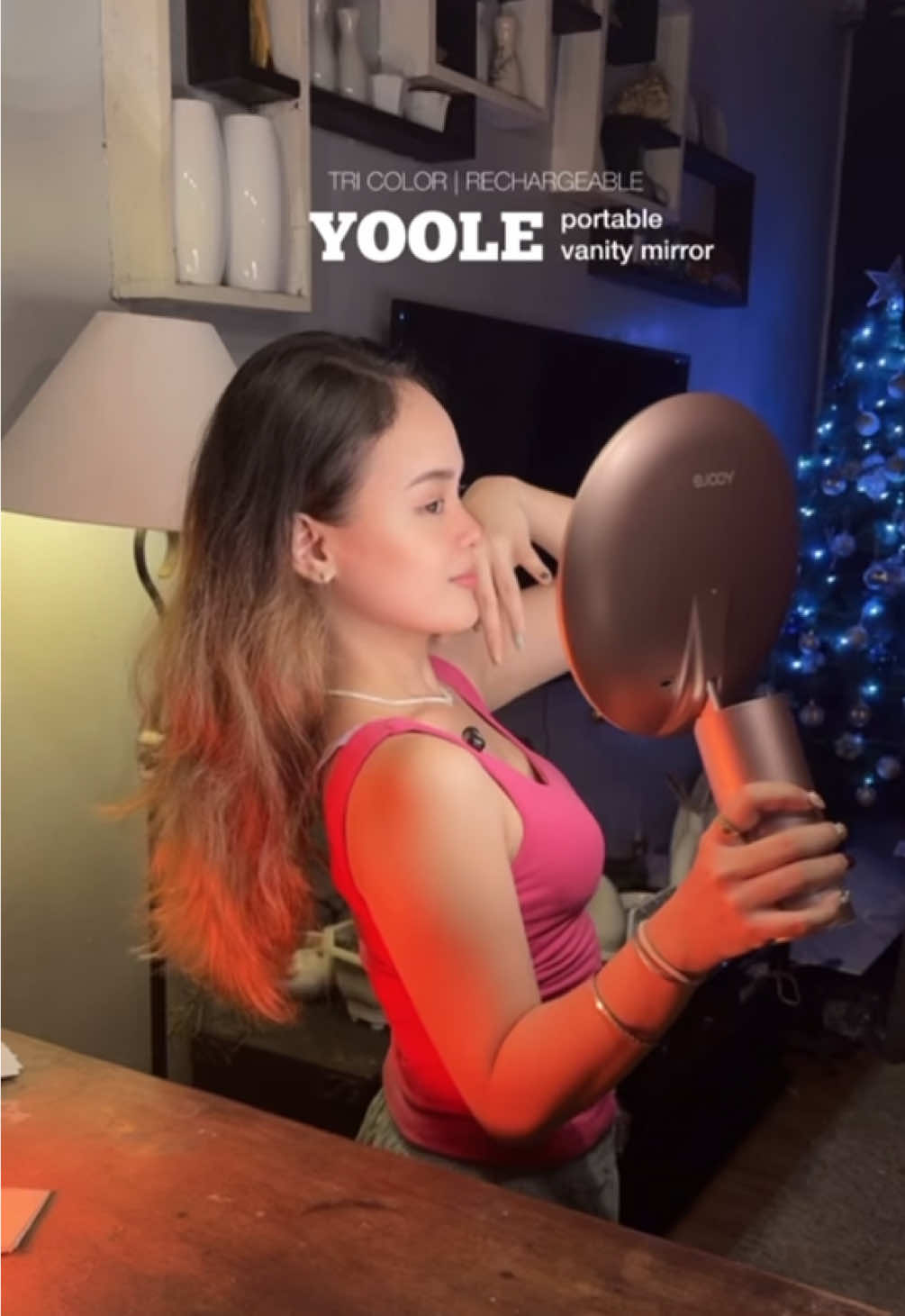 tagal maubos battery! #yoole #vanitymirror #mirror #giftideasforher #fyp 