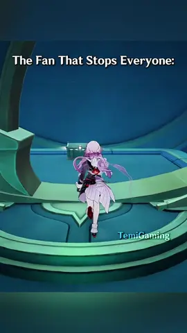 Only 2 Characters Can Pass the Fan in HSR #HonkaiStarRail #starrail #hoyoverse #shorts