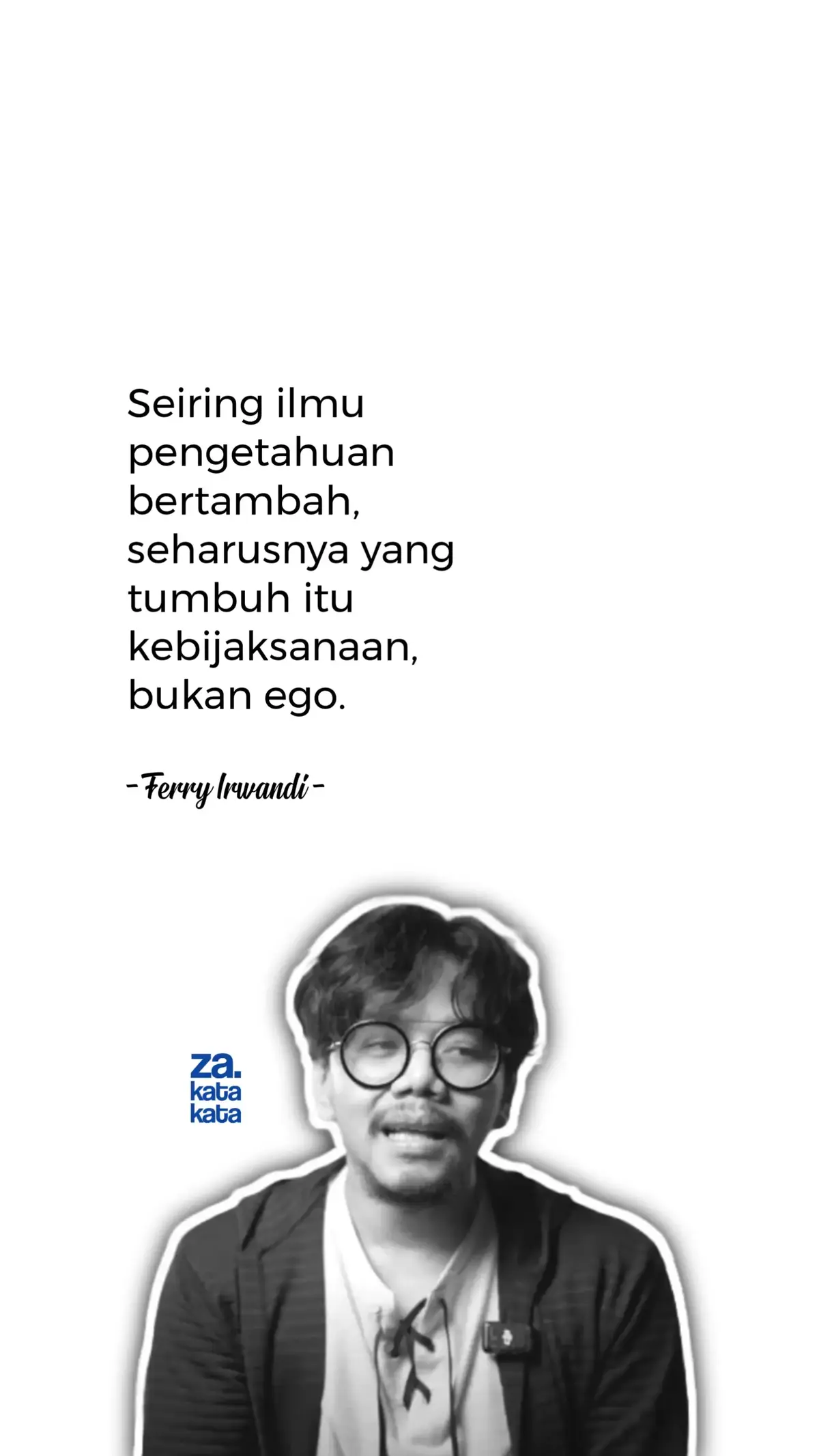 #ferryirwandi #quotes #zakatakata #fyp 