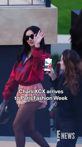 Our hearts go boom clap after seeing Charli XCX at the Saint Laurent Womenswear Spring/Summer 2026 Paris Fashion Week show. 🌟