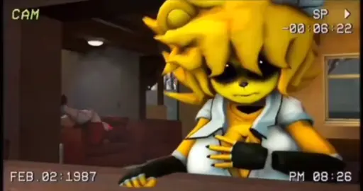 I didn’t make this but funny asf tho meow meow meow 😸 #fivenightsatfrennis #goldie #fexa #fyp 