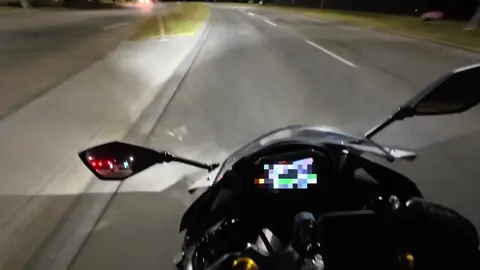 POV - Tuned ZX4RR gas run ⛽️ #motorcycle #fyp #kawasaki #zx4rr #bikelife 