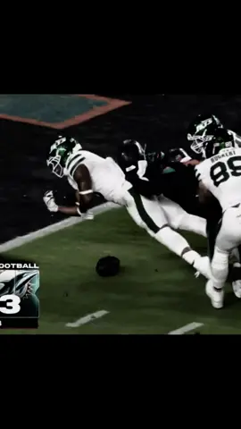 Braelon al-Len and Justin Muhammad bin Fields strike in Miami #fyp #jets #football #sports #edit 