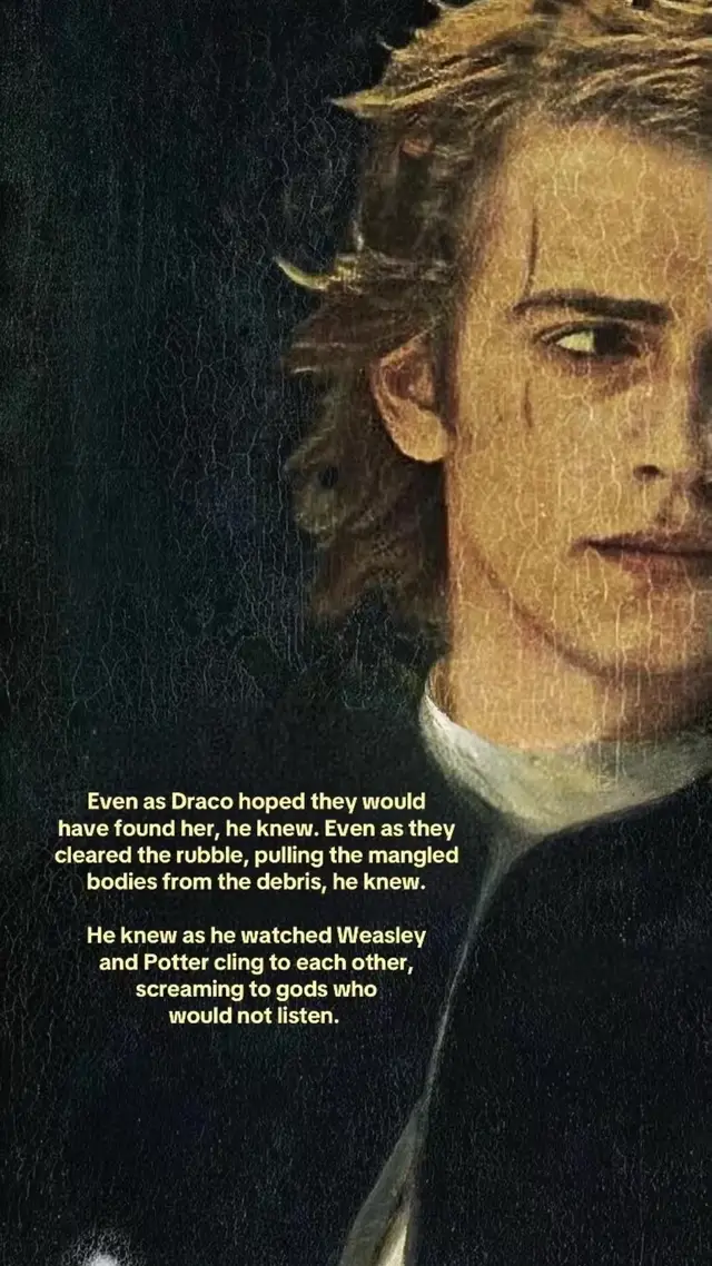 On this day bc i almost forgot     .                                                                                        .                                                                              #dramione #dracomalfoy #hermionegranger #sirenoftheblacklake #hypothetically 