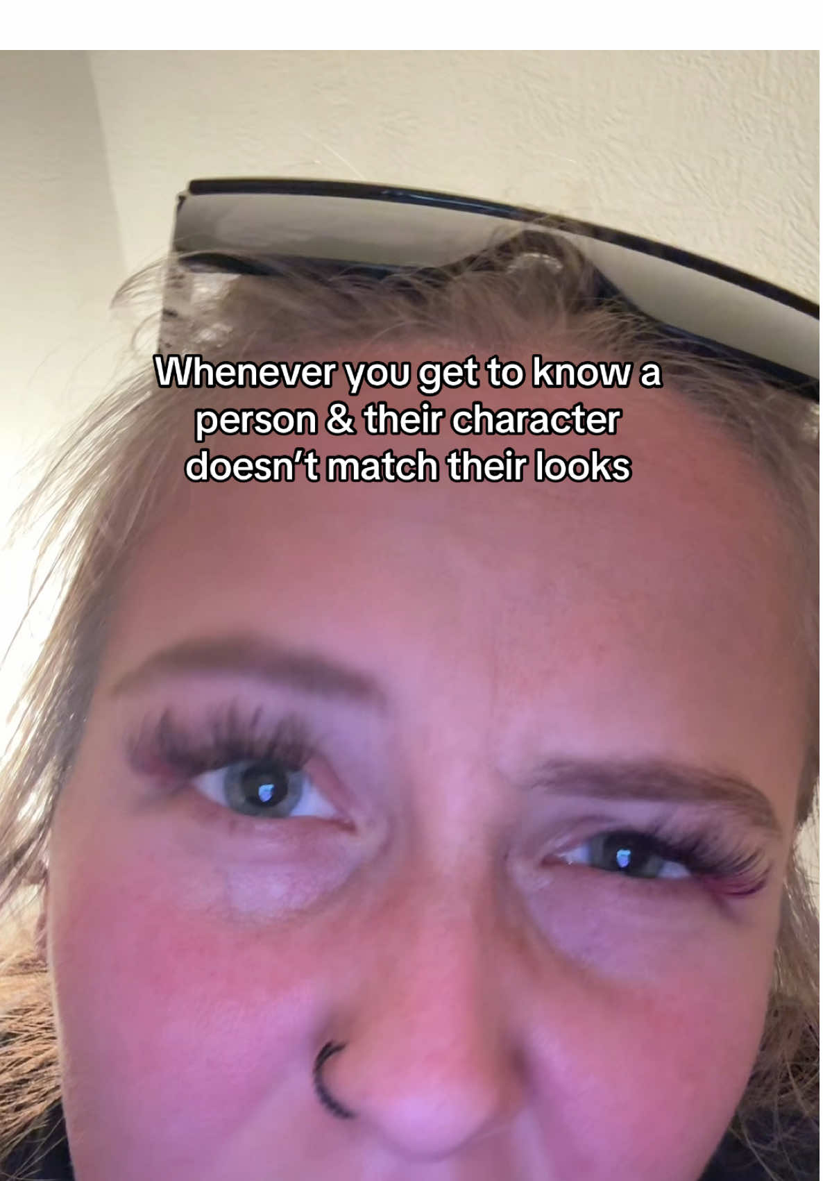 Character over looks >>>