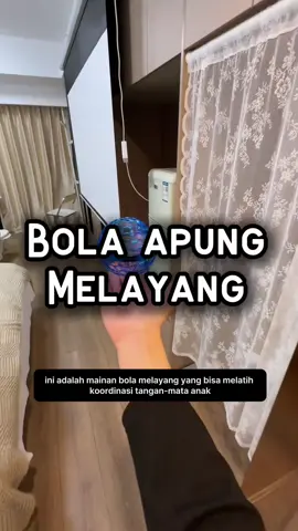 Bola terbang ajaib #mainananak #mainanmontessori #ideaktivitasanak #mainan 