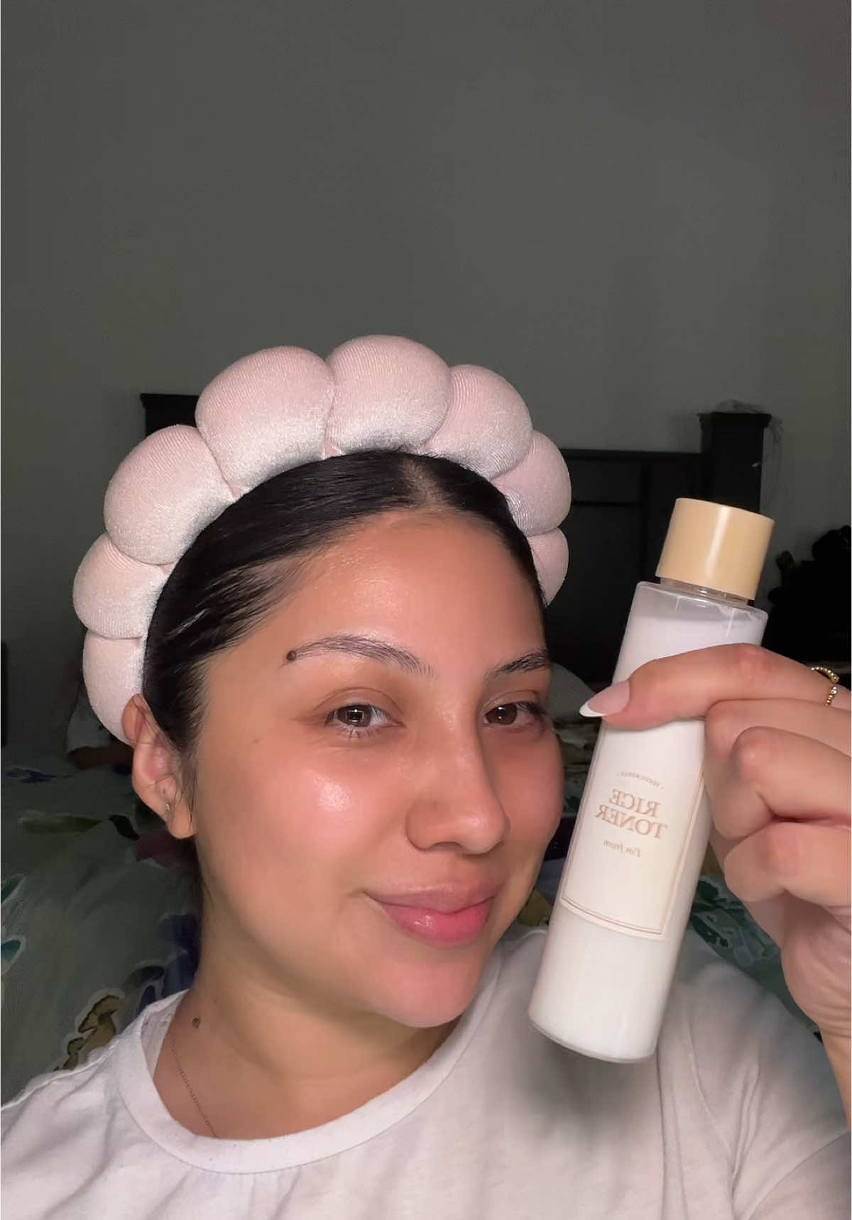 gifted by I'm from @imfrom.us #milkytoner #skinprep #skincareroutine #grwm 