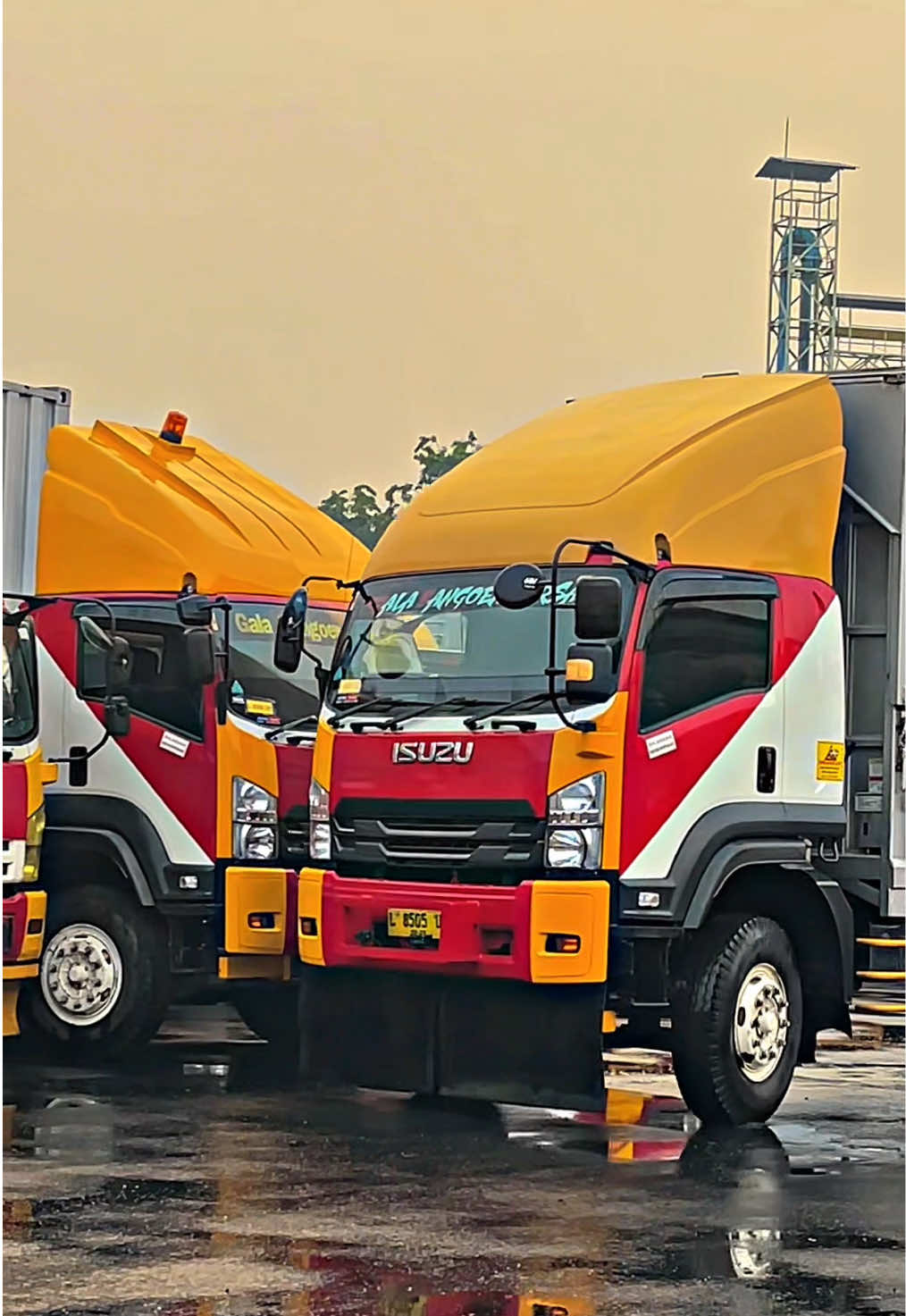 Morning person🤩#rapitranslogistik #galabangoenpersada😘 #jatimpride #drivermuda 