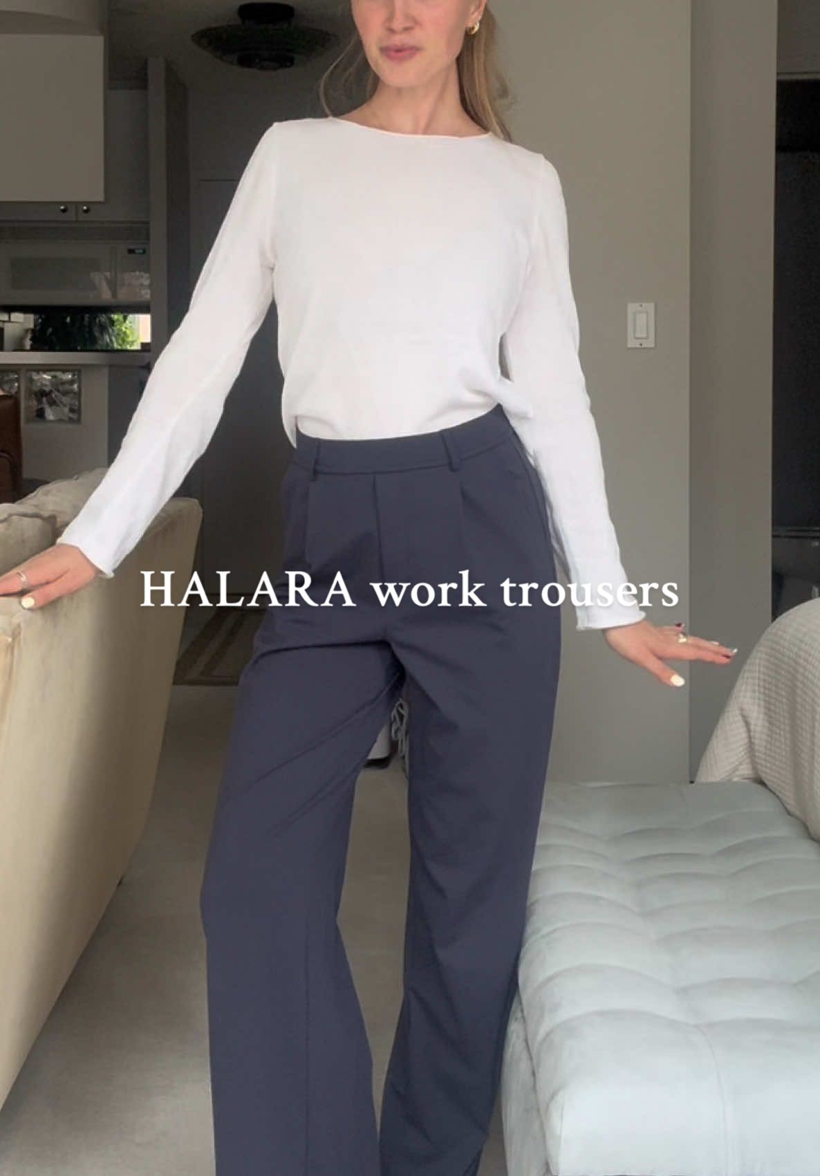never taking these off 😭 @Halara_official #workpants #halara #halaraeveryday #workoutfits 