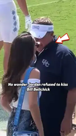 No wonder Jordan refused to kiss Bill Belichick. The disgusted gesture when she hugged him said it all.#celebrity #nfl #billbelichick #jardon #fyppppppppppppppppppppppp