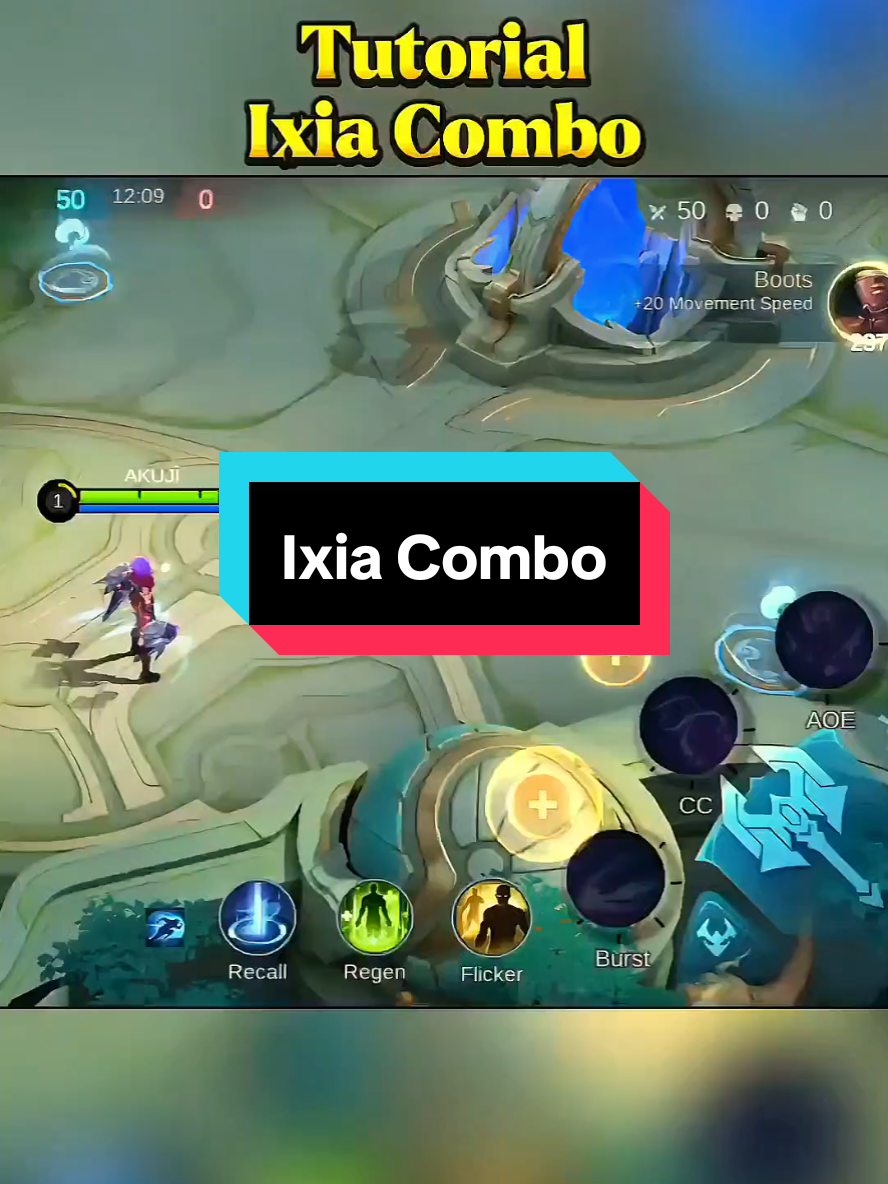 Tutorial Ixia Combo MLBB#MLBB #mlbbttofficial #mlbbixia #mlbbprojectnext #viral 