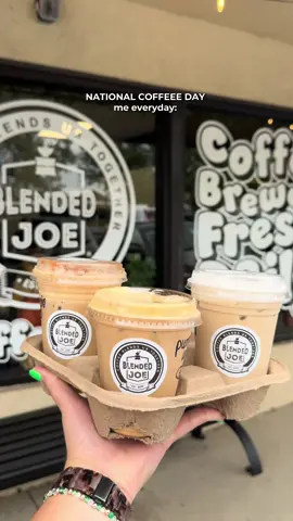 Happy national coffee day! Where's your favorite coffee spot in South Jersey?! ☕️🤎 #coffee #nationalcoffeeday #icedcoffee #coffeelovers #njcoffeeshop  @Ren's Coffeehouse & Books @strong.brew.coffee @cafecrema @Blended Joe @Surfs Up Candle 