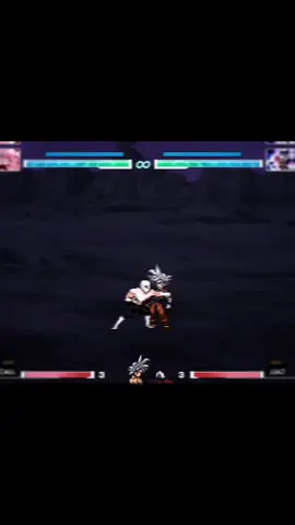 GOKU ULTRA INSTINCT:;⚡💨:; #dragonball #edit #mugengame #goviral #fyp