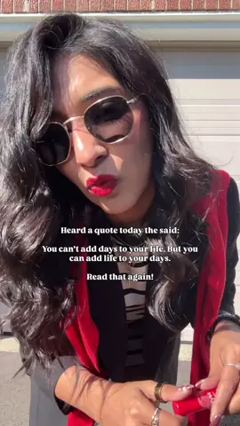 Read the quote again! Add more life to your day! #officestyle #whatiworetoday #redblackandwhite #OOTD #momstyle @SUZY