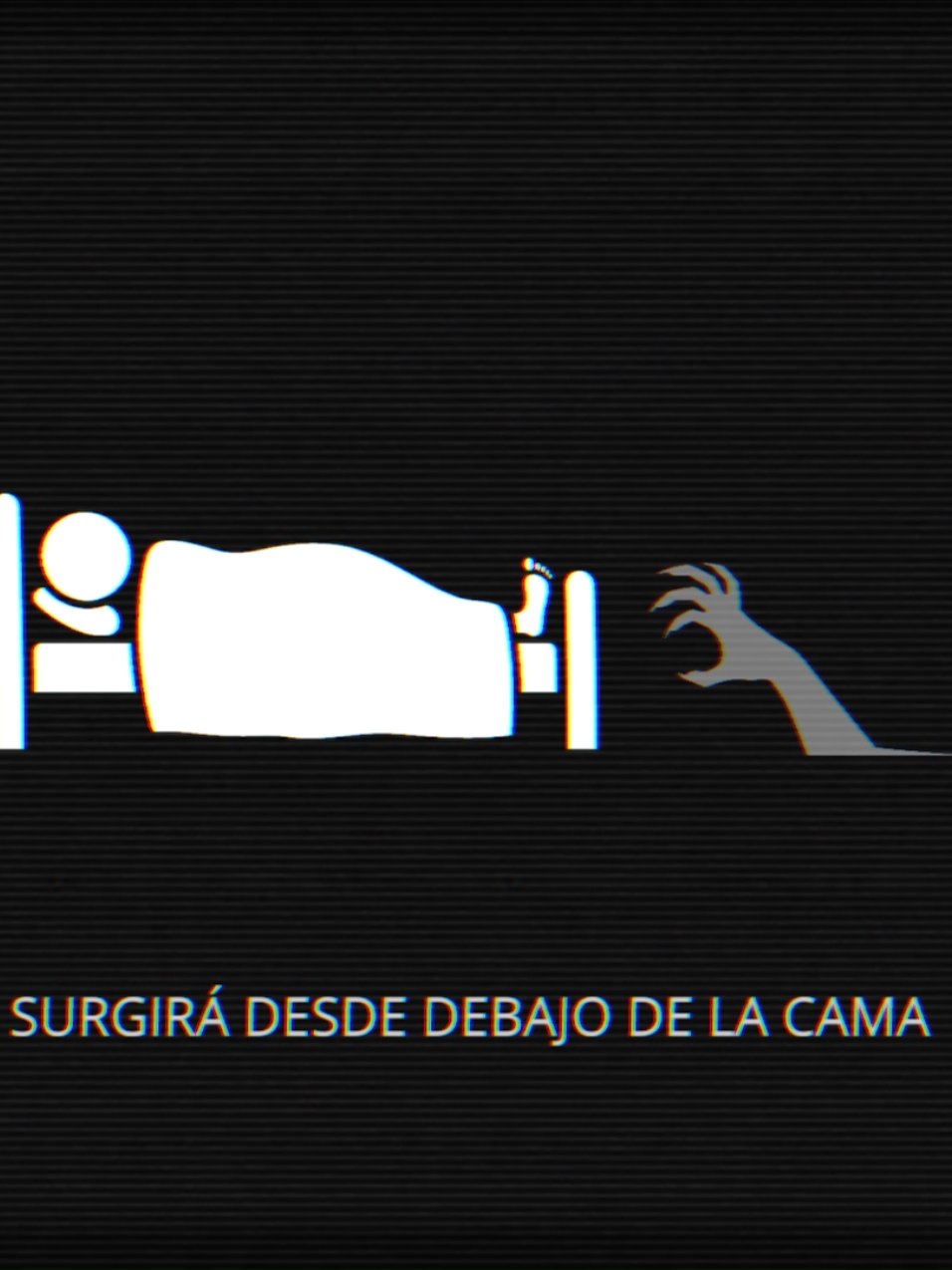 Algo se oculta bajo la cama. #horroranalogico #terroranalogico #Terror #horrortok #creepy 