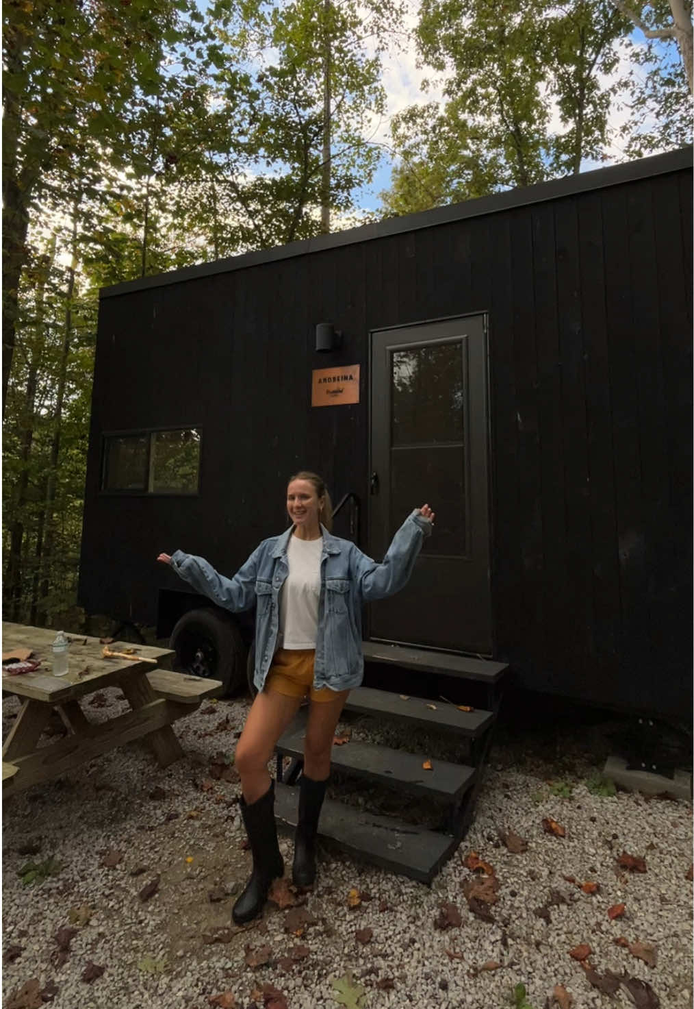 home for the next few days! @Postcard Cabins #postcardcabins #nashville 