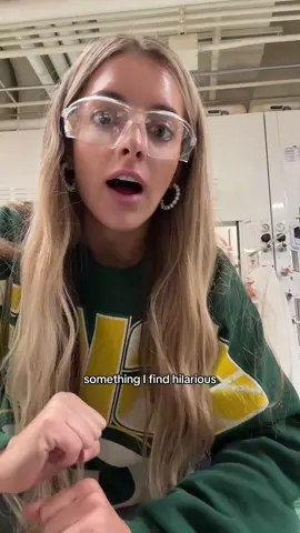 This is true beyond no one is ever surprised and they are the ones who tell me I am crazy. A crazy chemist!! Who would of thought?! 