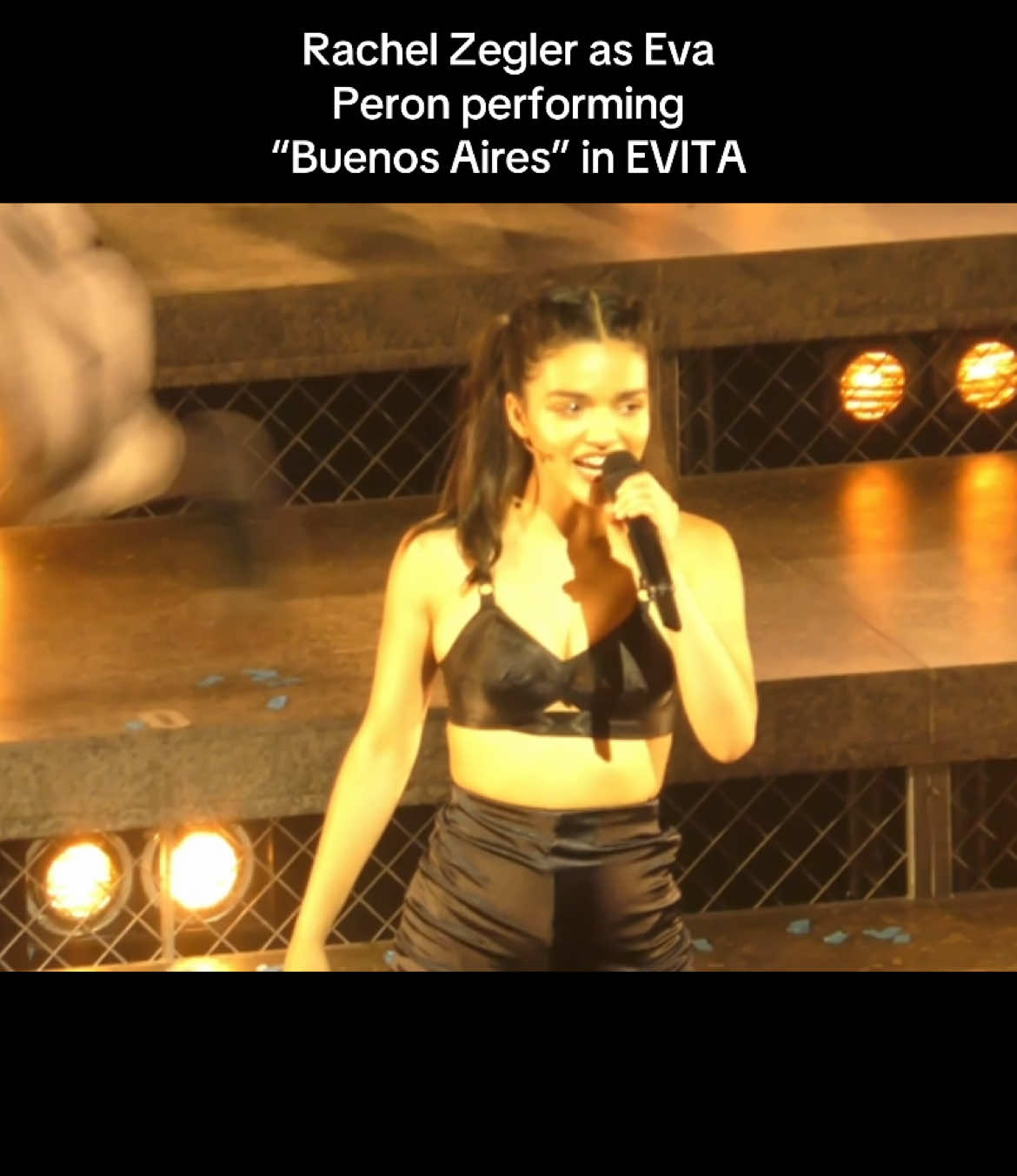 Replying to @Dabaddestbitch this is the only clip I have of this song but looking for more! #rachelzegler #evita