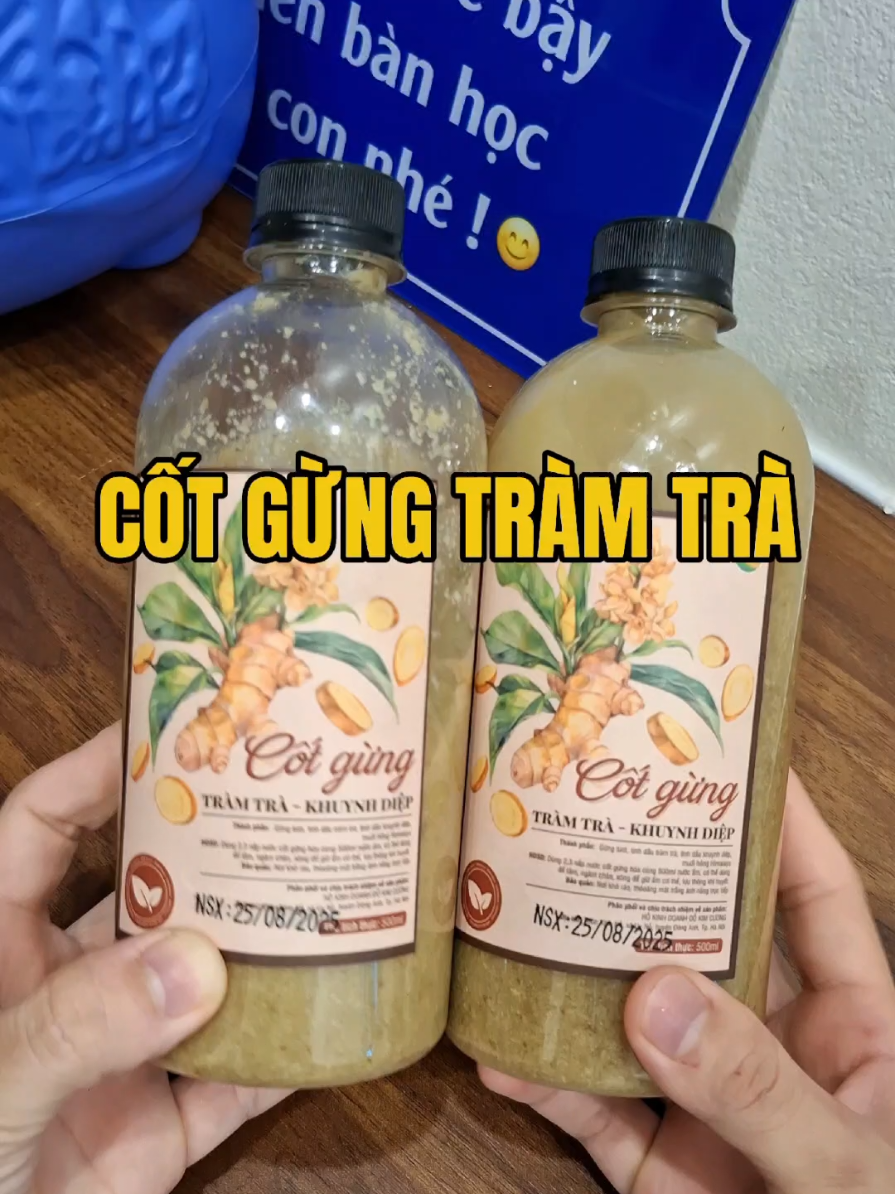 Cốt gừng tràm trà #cotgungtramkhuynhdiep #cotgungtram #giadungtienich #thomtranreview 