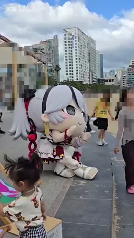 admin calm mode 😂 #kurogames #wutheringwaves #camellyawutheringwaves #camellya #kurofest #mascot #event 