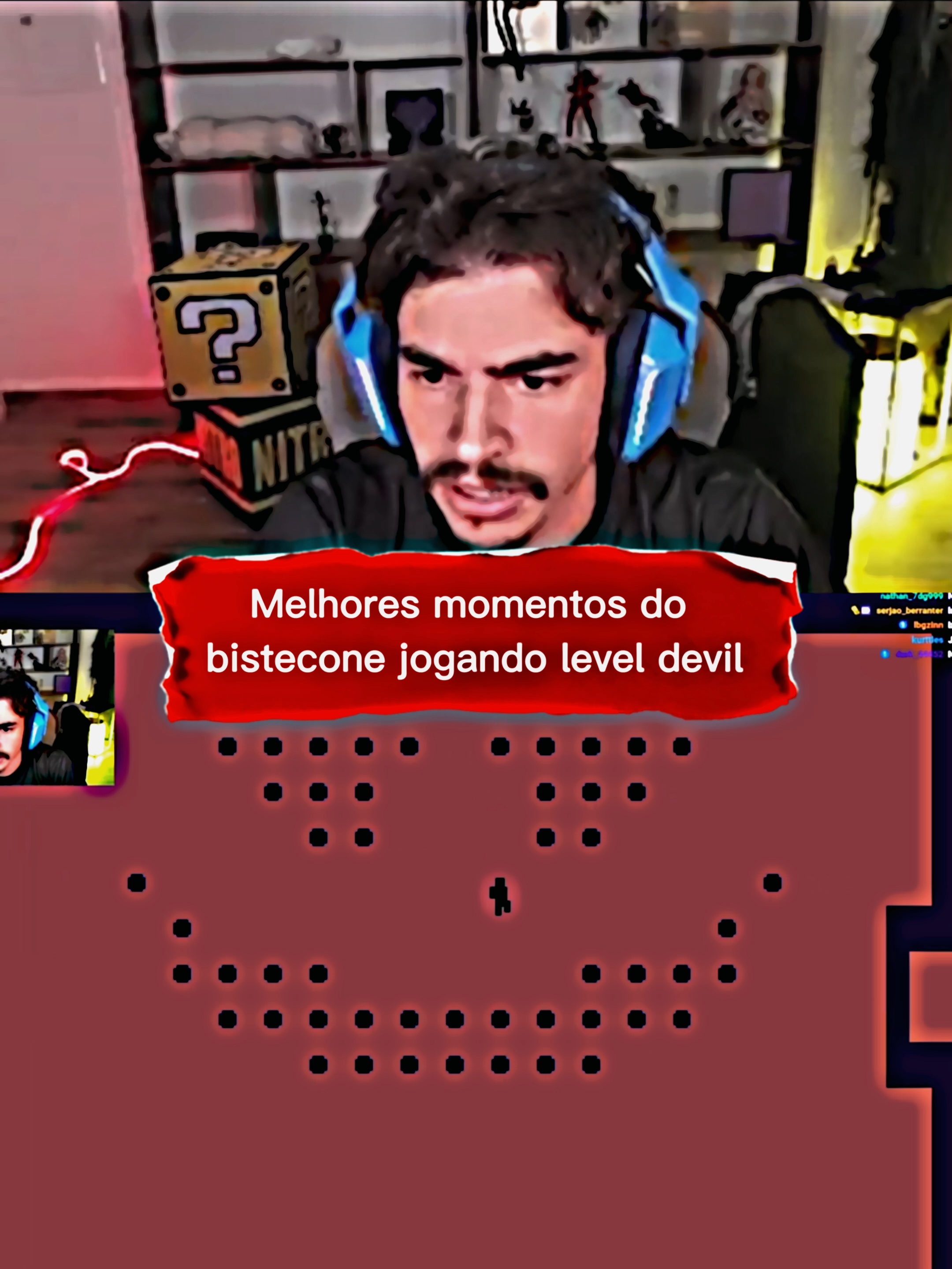 Bistecone jogando level devil #bistecone #bisteconee #bisteconelive #leveldevil #foryoupage #fyp