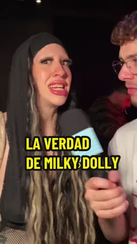 Milky dolly aclarando sus polémicas MOOR #entrevista #milkydolly #humor #meme #argentina 