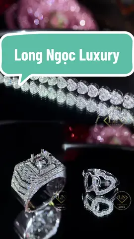 Trang sức đính kim cương thiên nhiên sẵn tiệm  ạh  ❤️❤️❤️❤️❤️#trungdiamond #thanhtrungdiamond #kimcuongthiennhien #longngocluxury 