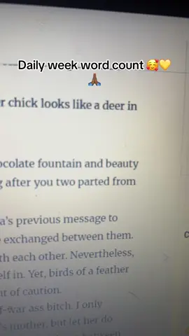 I have written 3,794 words this week!!!! 🥲👏🏾👏🏾👏🏾 Some days were little tougher than other but I got through it and did a phenomenal job. 🥰💛👏🏾#fyp #writertok #BookTok #urbanfiction #qadir 