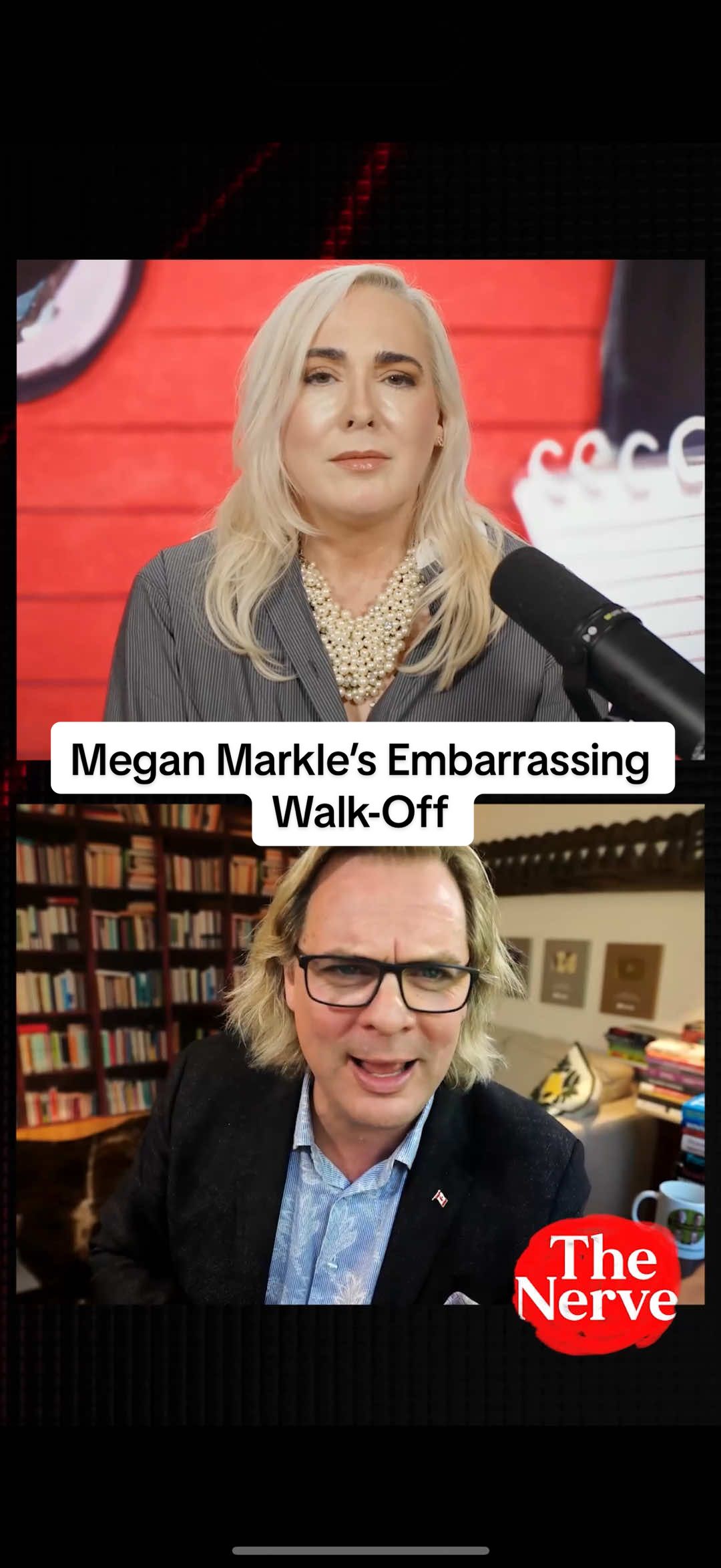 #MarkBowden analyzes Meghan Markle’s embarrassing walk-off at Prince Harry’s charity event. #thenerveshow #news #popculture