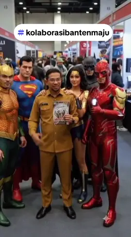 makin kuat dengan dukungan superheroes 😁