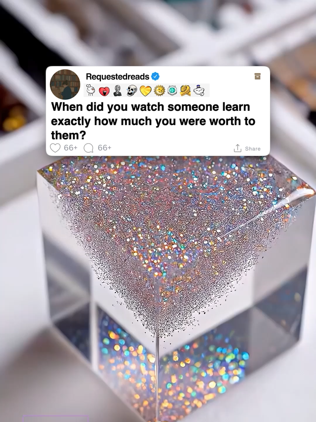 When did you watch someone learn exactly how much you were worth to them? #reddit #redditreadings