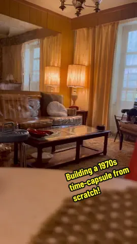 For over a year, @Whaffle has been transforming his drab New York City apartment into a full-on, 1970s time-capsule —complete with wood paneling, bold wallpaper, shag carpet, avovoacado appliances, vinyl-covered furniture and MORE.  And a few weeks ago, I finally got to see it in person!  And all I can say is…. Wow. As somebody who has experienced it first hand, I can testify that the vibe Whaffle has curated is beyond immaculate. Every detail — down to the true-vintage dish soap — has been considered. I could’ve — and almost did — spend hours in there. And he’s not even done yet! So be sure to follow him.  And in case you need proof he’s a mensch, Whaffle kindly donated one of those space-saving vacuum bags to me after I was a little over-zealous with my NYC thrifting.  #apartmenttour #nycapartmenttour #timecapsule #oldhouse #70saesthetic 