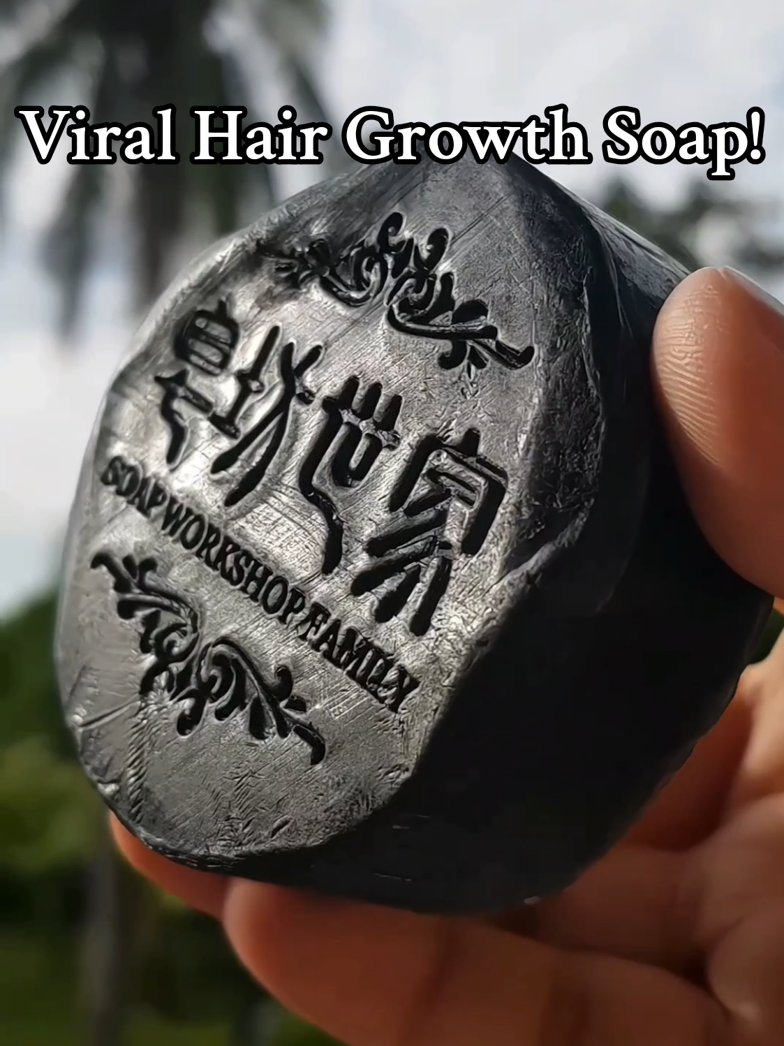 Stronger roots thicker hair at natural care in one bar try mo na ang Polygonum Soap!  #polygonumsoap #antihairloss  #hairgrowth #tiktokmademebuyit 