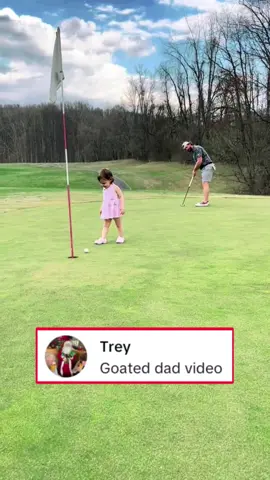 The greatest putt ever?? 😂🤯 (@twonald15) #dad #golf #golfing #golfer 