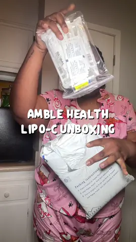 Excited to check back in a month and see if I notice any changes; overall hoping for consistent loss 🫶🏾  Start today with the 🔗 on my page  💕 DMs open if you have any questions!  #ambleptnr #amblehealth #lipoc #wellnessjourney #glp1community 