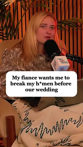 AITA for refusing to allow My fiance wants me to break my h*men before our wedding Credit @twohottakes #reddit_tiktok #storytelling #twohottakes #redditstorytime #redditreading #aita #askreddit #fypシ゚viral