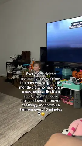 terrible two’s early?? #fyp #MomsofTikTok #toddlersoftiktok #tired #fentysuperbrandday 