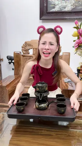 Trả lời @Do Thanh Nhan Bộ ấm chén uống trà cối xay 9 #boamtra #amtracoixay #amtracoisay9mon #amtracoixayhoavan #xuhuongtiktok 