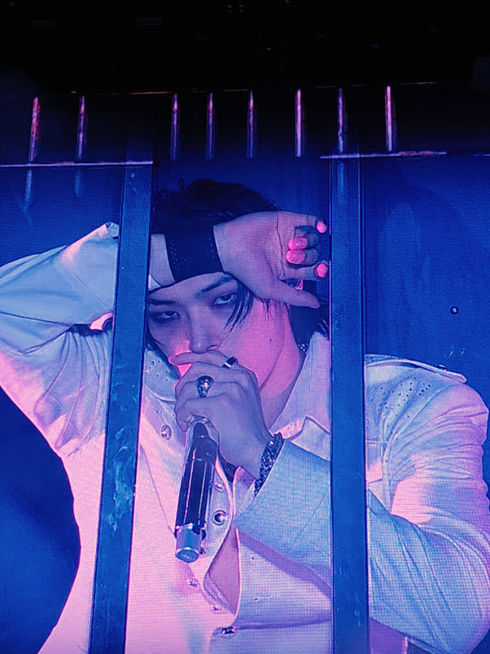 this yungi transition is wrecking me. yunho and mingi are incredible, diabolical, and so hot it's insane. song mingi and jeong yunho performing outlaw at the citifield/NYC stop of the ateez in your fantasy tour NA 2025. #mingi #yunho #yungi #ateez #inyourfantasy 