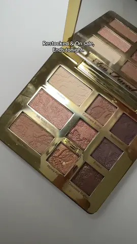 Too faced natural eye palette  #tiktokshopfalldealsforyou #tiktokshoprestock #tiktokshopcybermonday #toofaced 