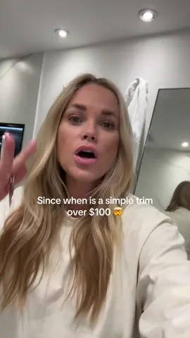 I’m so over the cost of anything 🤯 #haircut #expenses #40s 