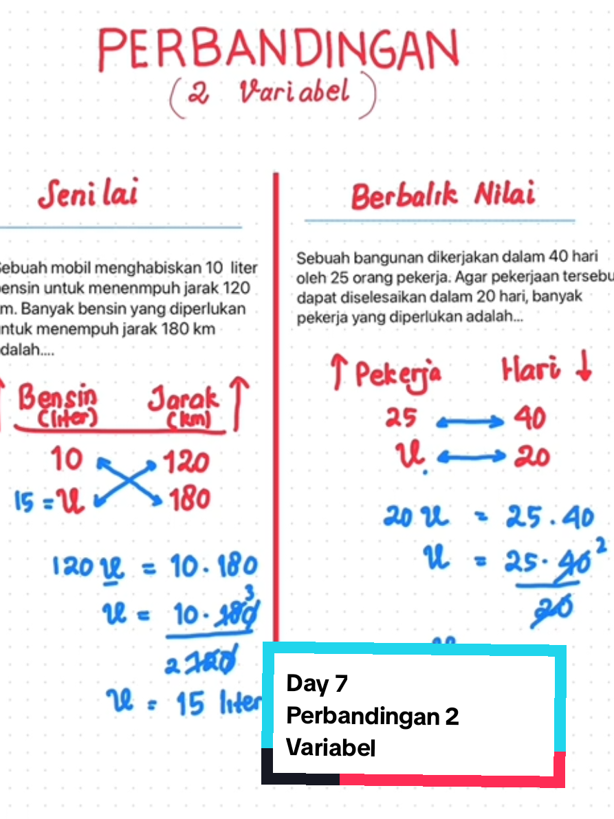 Perbandingan senilai dan berbalik nilai #tiucpns #tka #utbk #perbandingansenilai #perbandinganberbaliknilai 