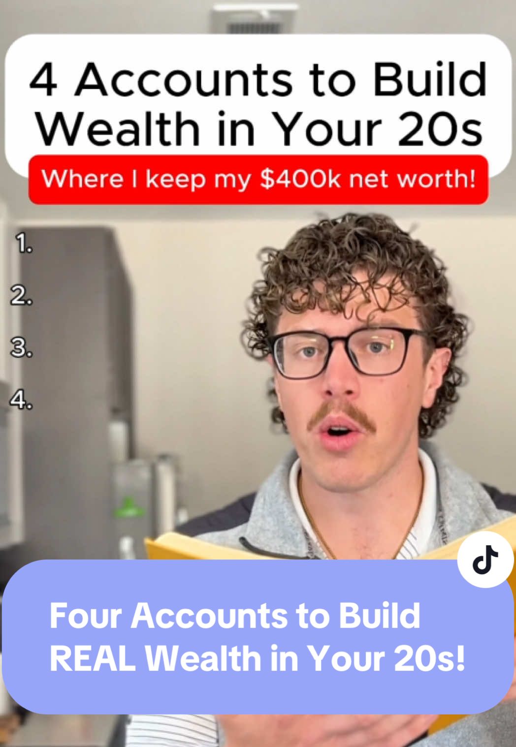 These four accounts are foundational for the average person’s wealth building journey! If you don’t have these open, or do but aren’t utilizing them, it’s time to change that! These are the same four accounts that I have used to store and grow my wealth to $400k+, so this is speaking from experience. I want you to walk away with a good understanding of these accounts, so please drop any and all questions in the comments! #personalfinancetips #personalfinance101 #wealthbuilding101 #moneytips #financialliteracy  