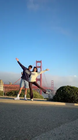 Bucket list checked ✅ Walk across the Golden Gate Bridge 🌉