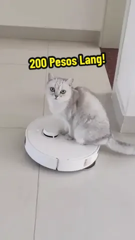 Hoy grabe! May robot tagalinis ka na for only ₱200 lang 😱👌 Ultra-thin, silent, matagal malowbat at USB rechargeable pa. Sulit na sulit! 🏠✨ Buy na, click the yellow basket! 🛒” #SmartRobot #CleaningRobot #HomeEssentials       