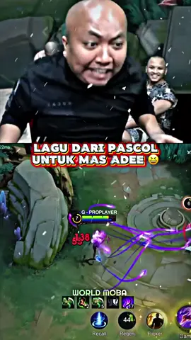 Pascol kesall sama emotnya mas adee 😆 #NEXTJagoanMabar #MLBBNEXT2025 #pascolmania #bangpascoltopglobalmiya 