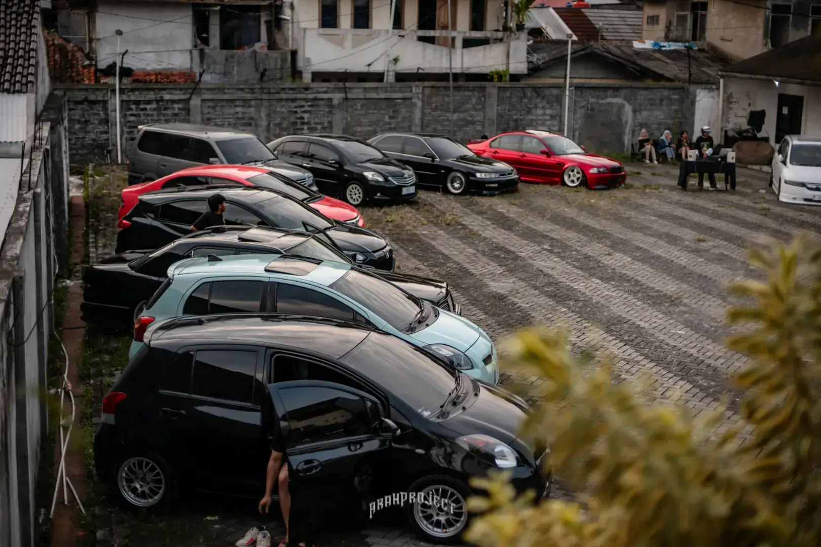 Nyore bareng anak2 mobil ceritanya  #yarisbakpao #yarismodifikasi #carmeet #toyotavitz #mobilbapakbapak 